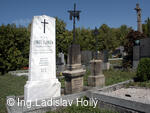Pomník Daniela Slobody, pomník Juliany Slobodové, hřbitov, Rusava